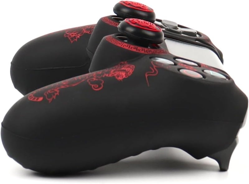 RALAN Tiger Design Controller Skin Cover with 2 Thumb Grips Compatible with PS4/Playstation 4 Slim/Pro Controller - Image 5